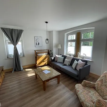 Apartmenthaus Elbblick Muehlberg דירה באד שאנדאו